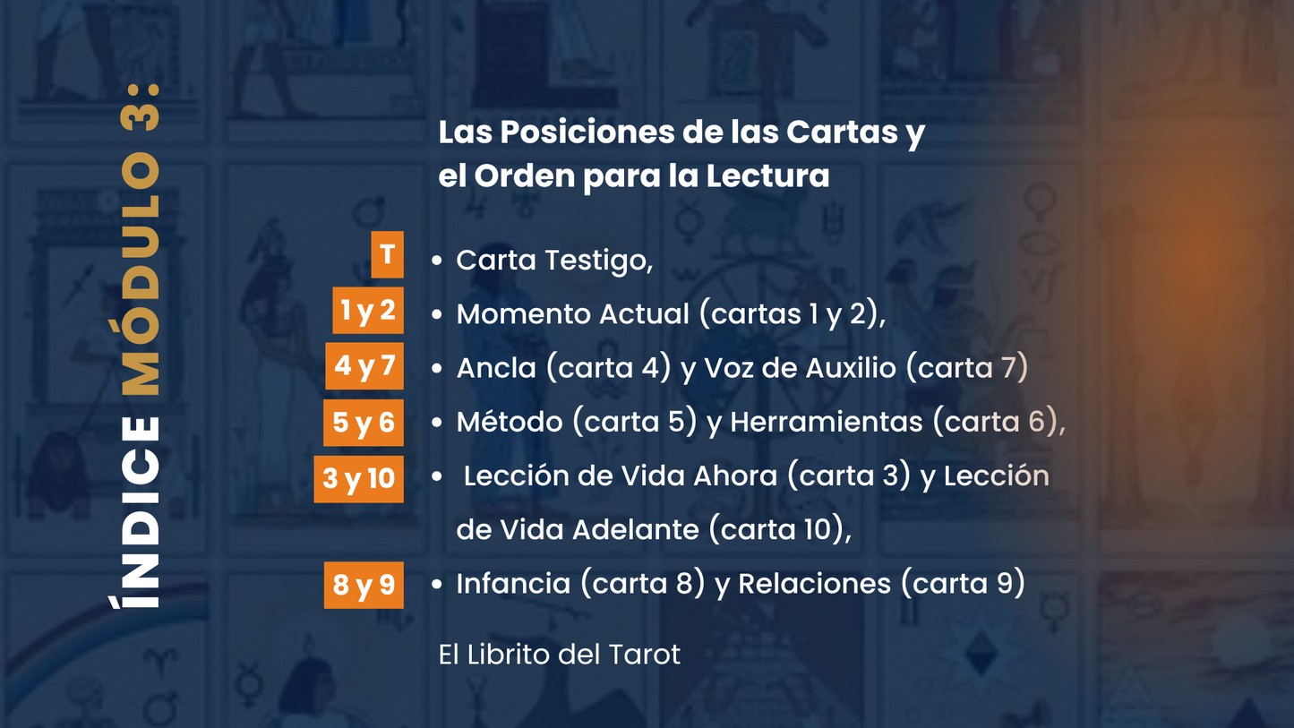 Tarot Osho Zen: Módulos 1, 2 y 3. (Online)