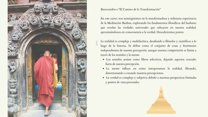 El Camino de la Transformación: Curso integral de meditación budista.