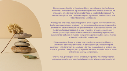 Equilibrio Emocional: Claves para Liberarte de Conflictos y Aflicciones.