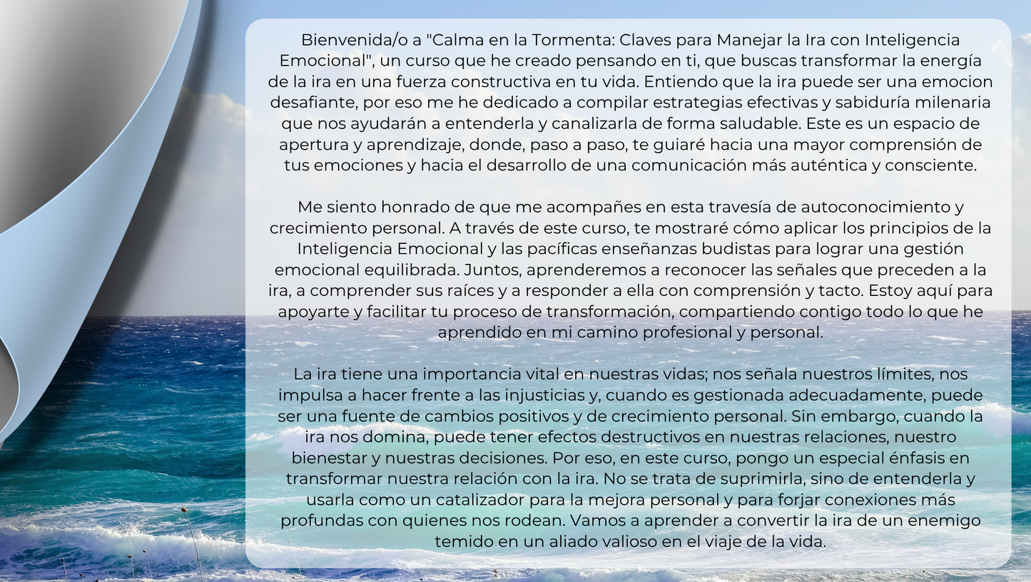Calma en la Tormenta: Claves para Manejar la Ira con Inteligencia Emocional.