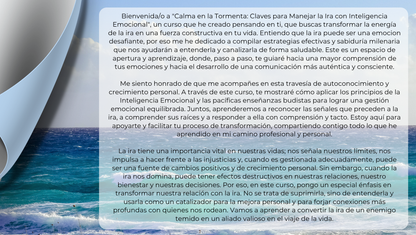Calma en la Tormenta: Claves para Manejar la Ira con Inteligencia Emocional.