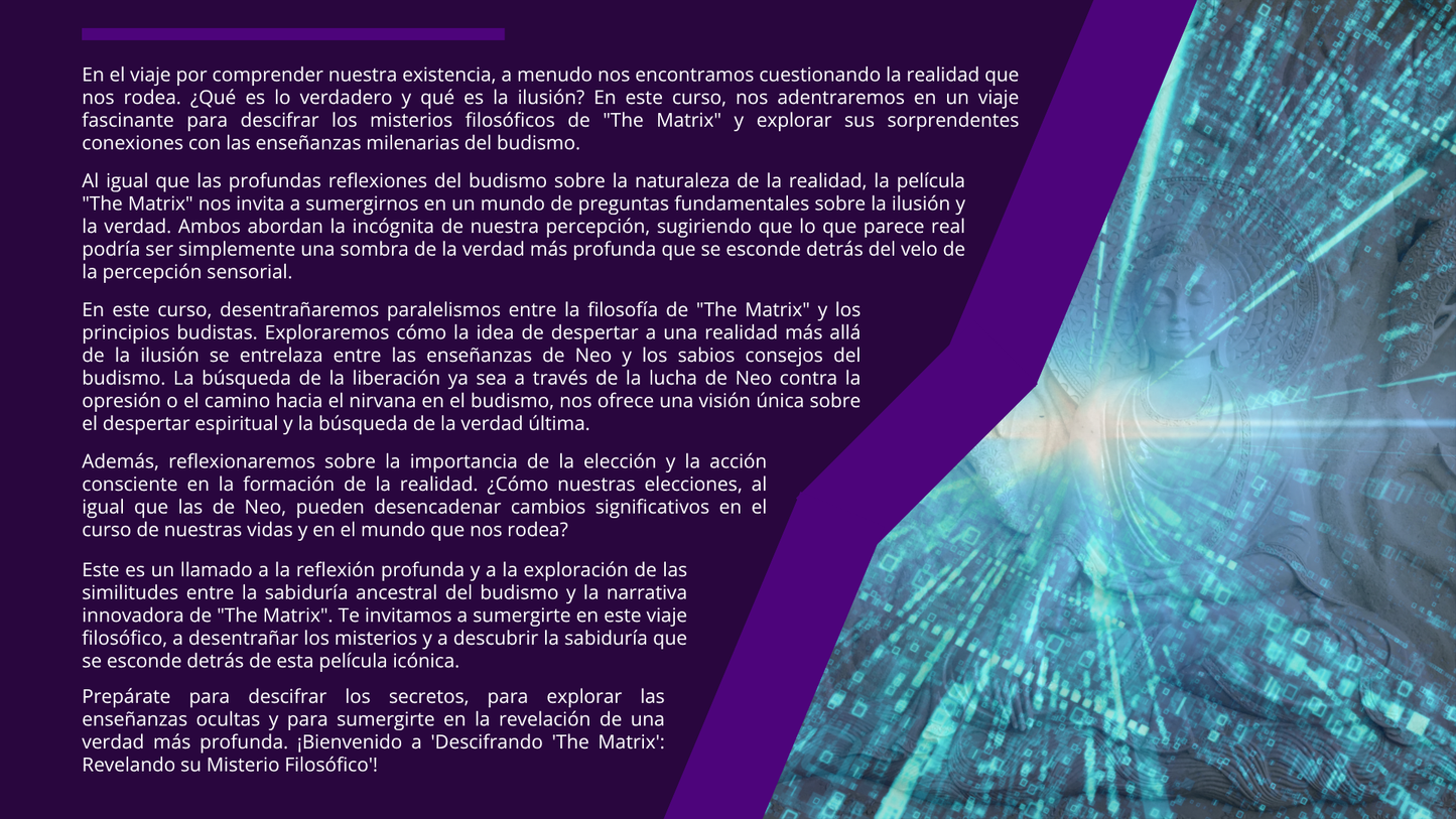 Descifrando 'The Matrix': Revelando su Misterio Filosófico.