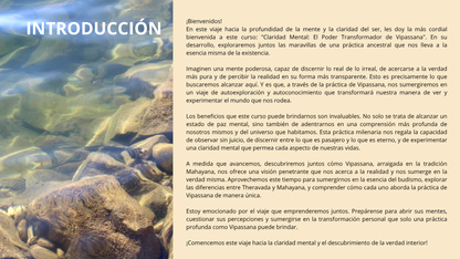 Claridad Mental: El Poder Transformador de Vipassana.