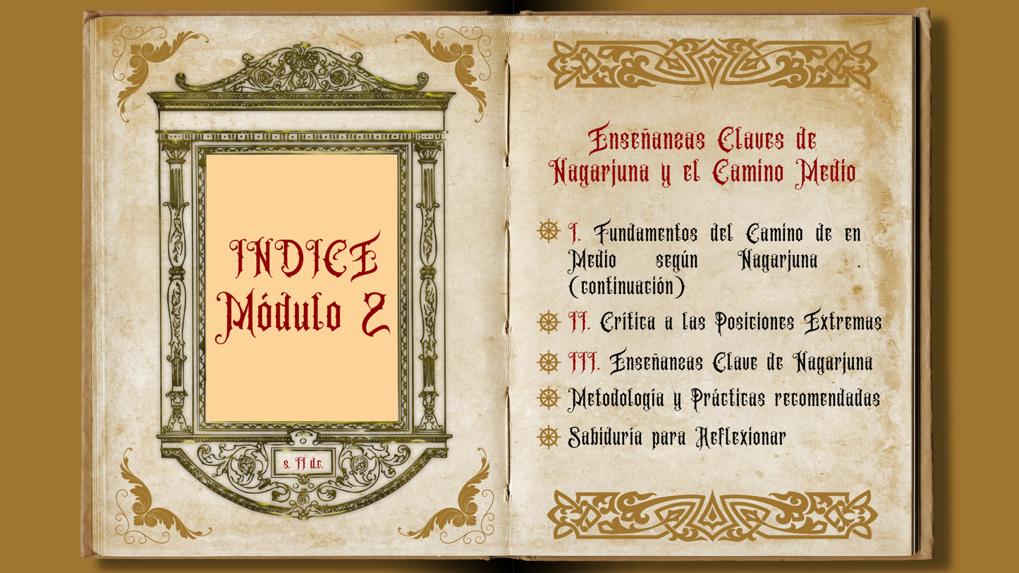 Nagarjuna y la Vía Media: Un Curso de Filosofía Transformadora’
