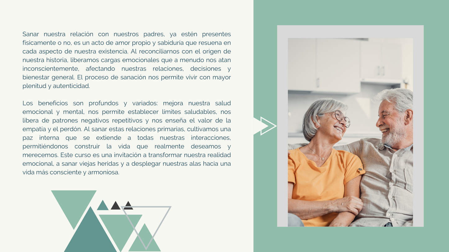 Raíces y Alas: Sanando la Relación con Tus Padres.