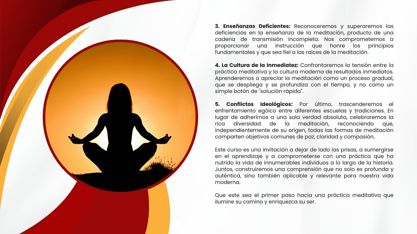 Meditación Desmitificada: Fundamentos para una Práctica Efectiva.