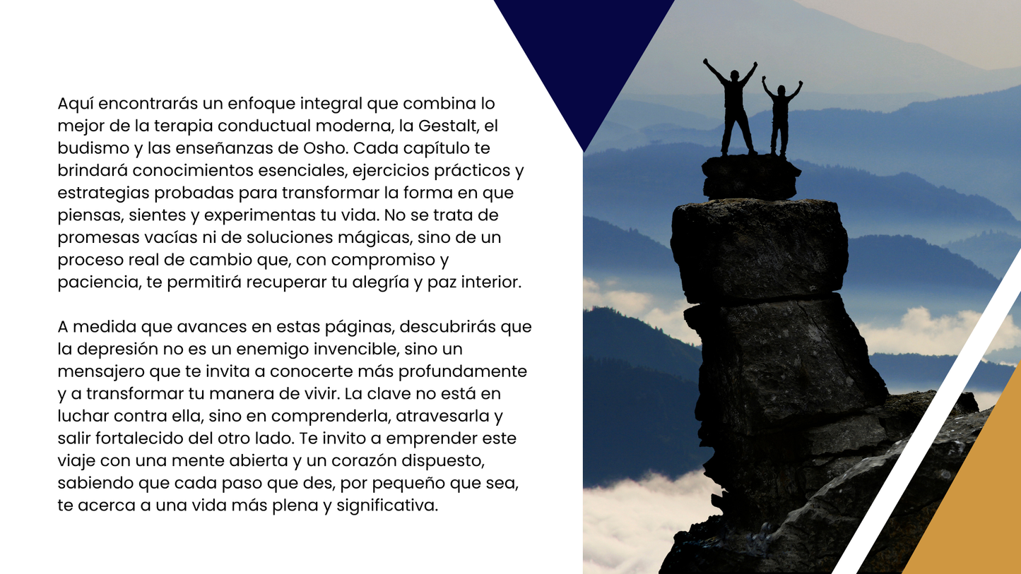 Equilibrio Anímico: Herramientas para Combatir la Depresión.