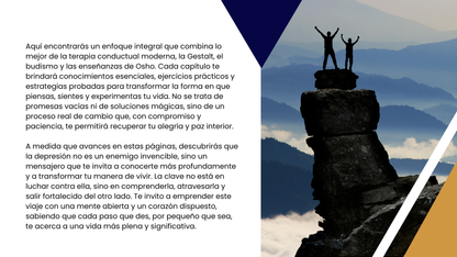 Equilibrio Anímico: Herramientas para Combatir la Depresión.