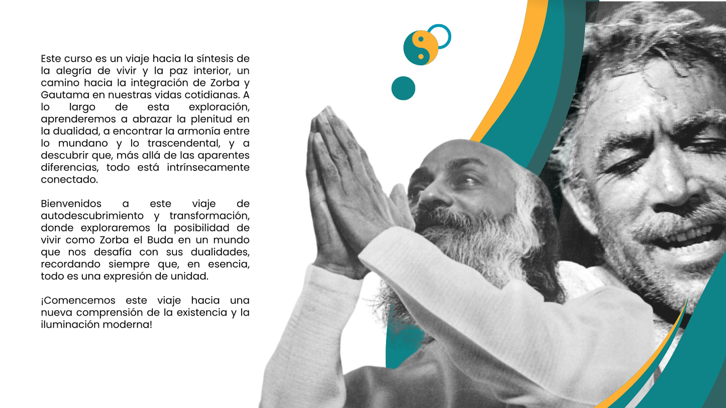 Vive como Zorba el Buda: El Camino de Osho hacia la Iluminación Moderna