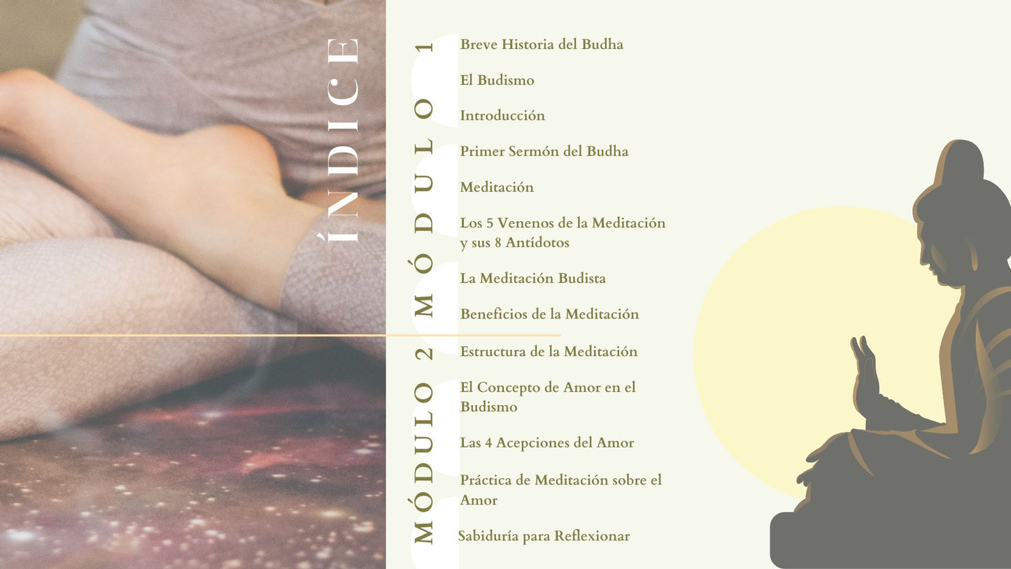 El Camino de la Transformación: Curso integral de meditación budista.