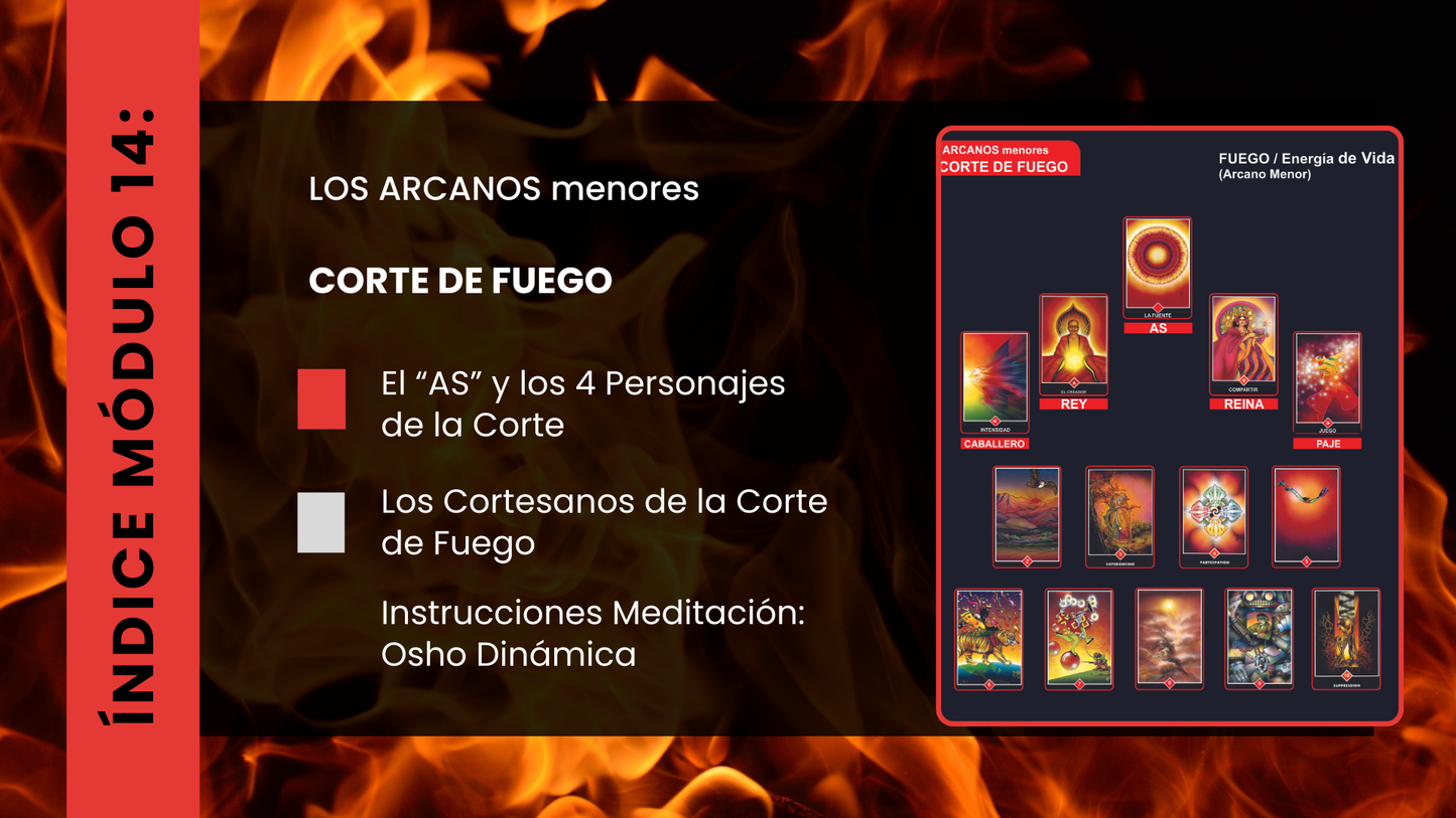 Tarot Osho Zen. Módulos 13, 14 y 15. (Online)