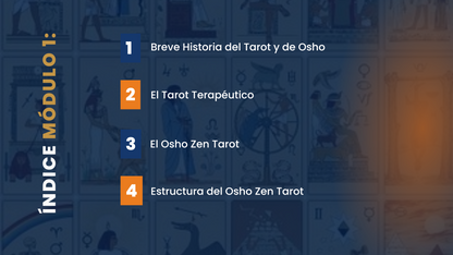 Tarot Osho Zen: Módulos 1, 2 y 3. (Online)